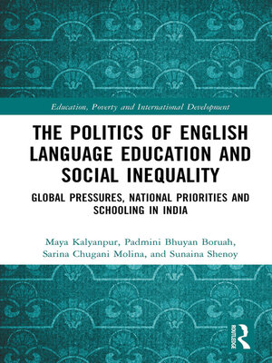 cover image of The Politics of English Language Education and Social Inequality